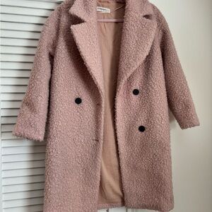Women’s baby pink coat